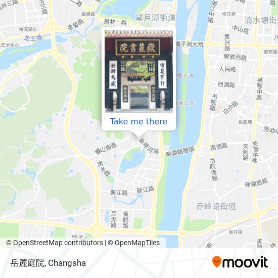 岳麓庭院 map