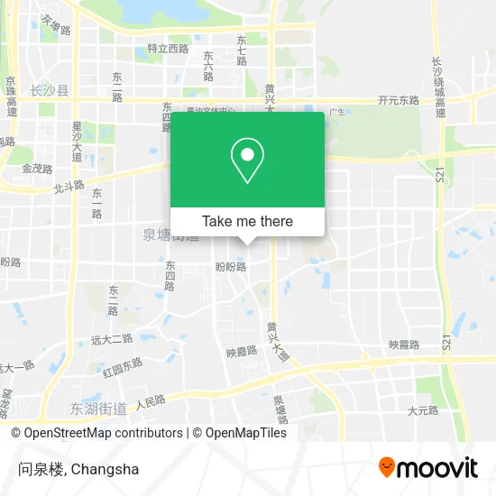 问泉楼 map