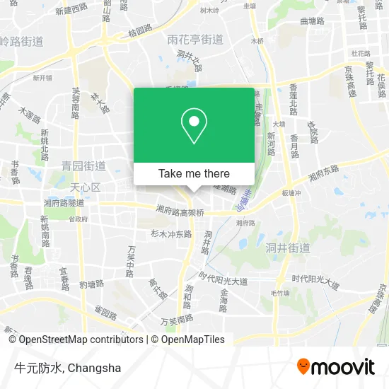 牛元防水 map