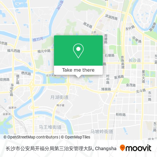 长沙市公安局开福分局第三治安管理大队 map
