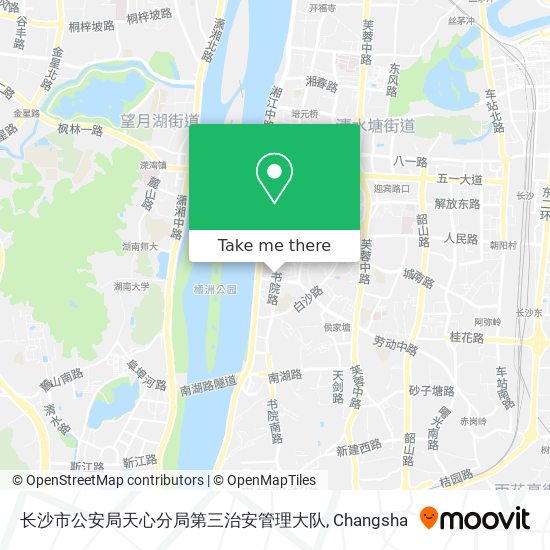 长沙市公安局天心分局第三治安管理大队 map