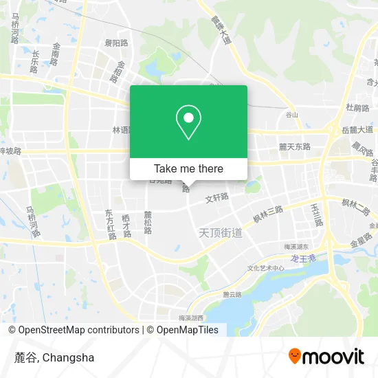 麓谷 map