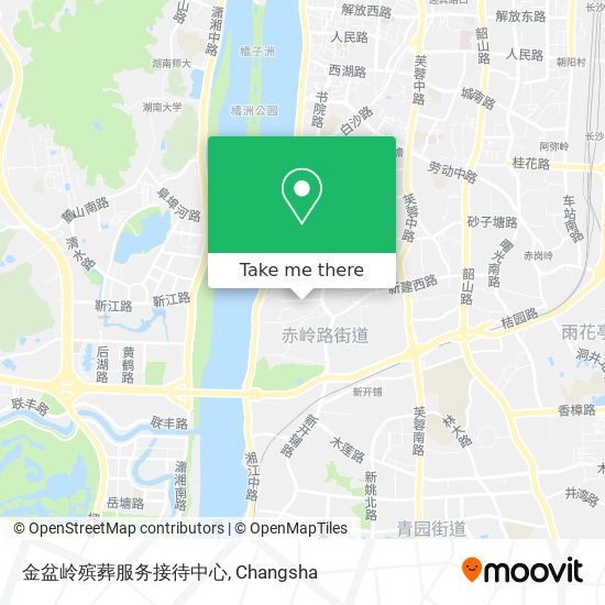 金盆岭殡葬服务接待中心 map