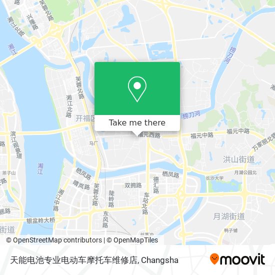 天能电池专业电动车摩托车维修店 map