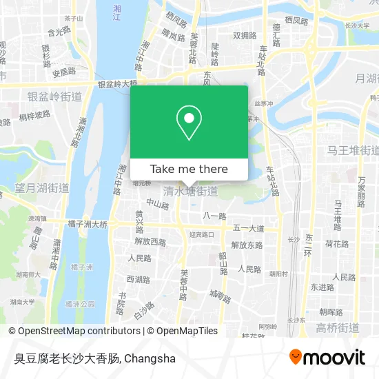 臭豆腐老长沙大香肠 map