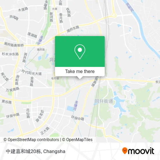 中建嘉和城20栋 map