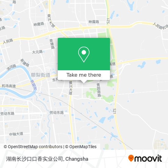 湖南长沙口口香实业公司 map