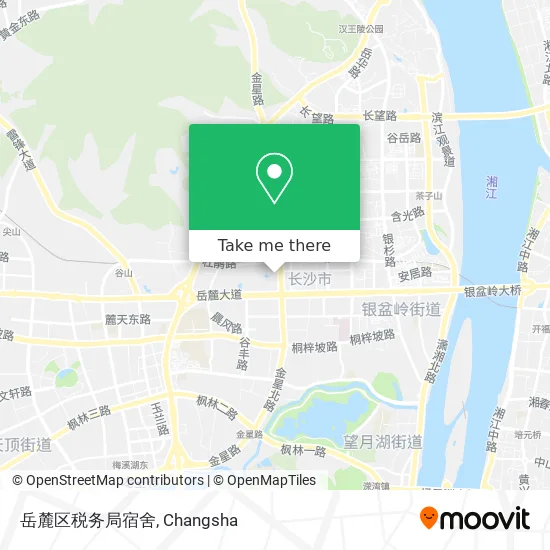 岳麓区税务局宿舍 map