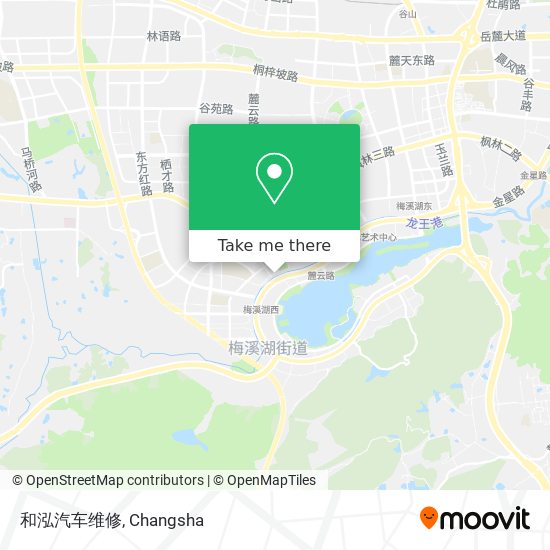 和泓汽车维修 map