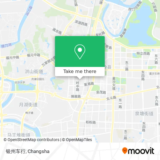 银州车行 map