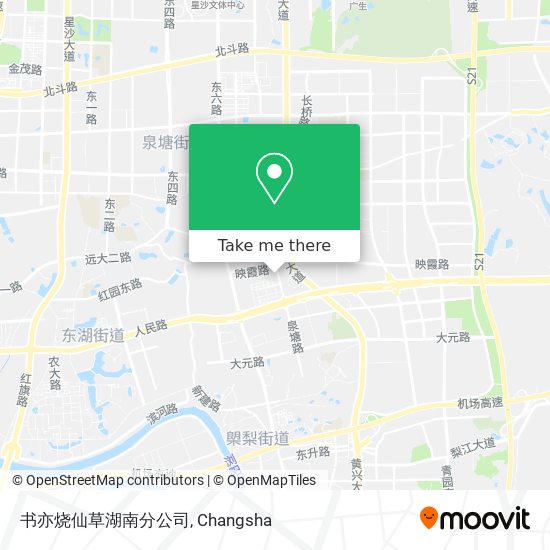 书亦烧仙草湖南分公司 map