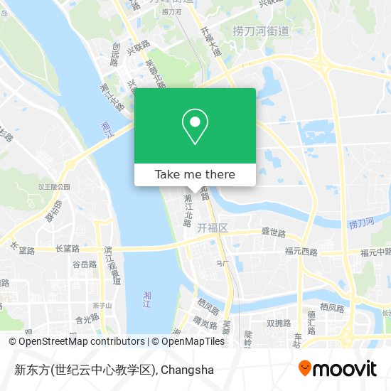 新东方(世纪云中心教学区) map