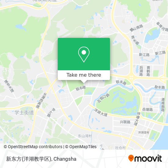 新东方(洋湖教学区) map