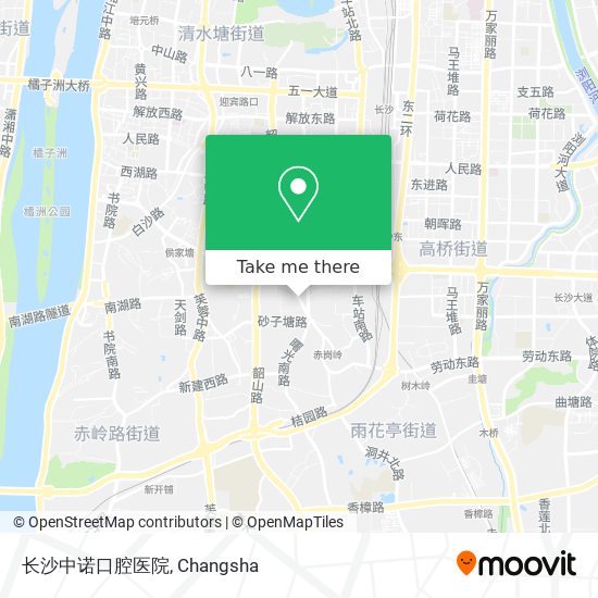 长沙中诺口腔医院 map