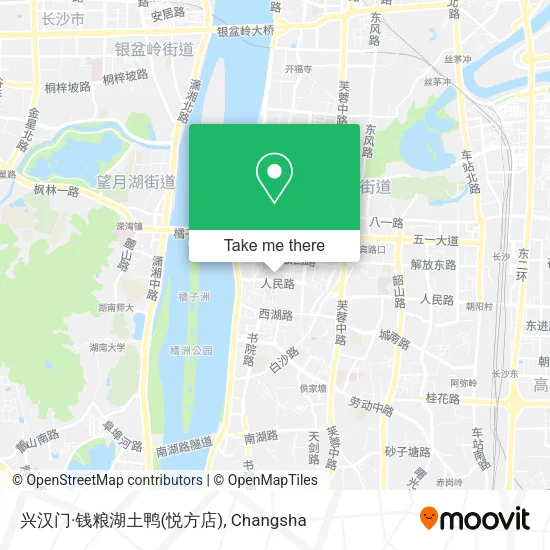 兴汉门·钱粮湖土鸭(悦方店) map