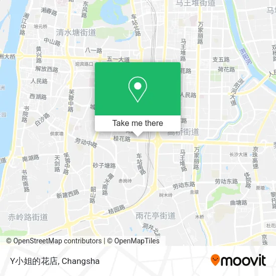 Y小姐的花店 map