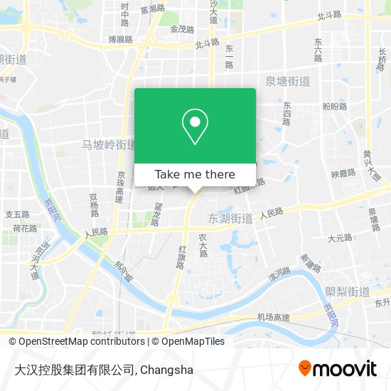 大汉控股集团有限公司 map