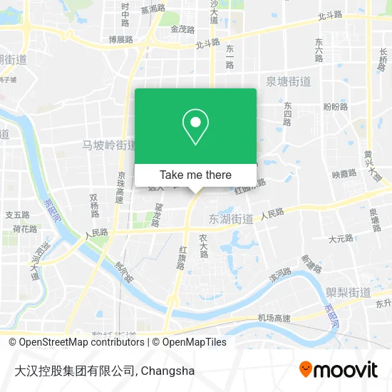 大汉控股集团有限公司 map