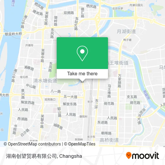 湖南创望贸易有限公司 map