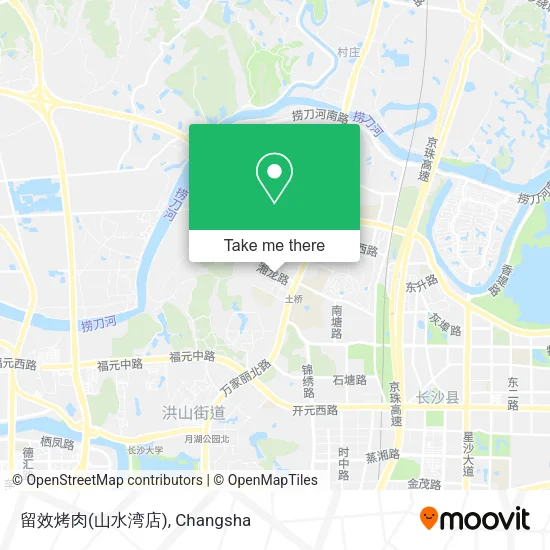 留效烤肉(山水湾店) map