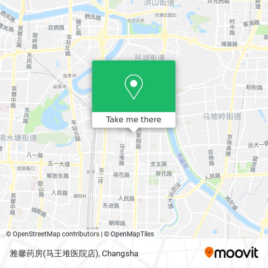 雅馨药房(马王堆医院店) map