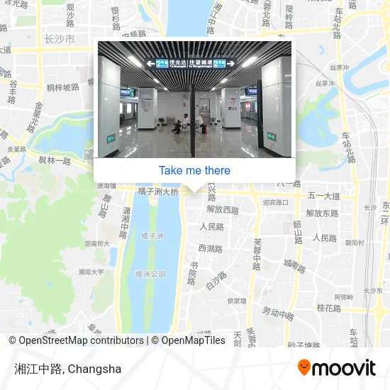 湘江中路 map