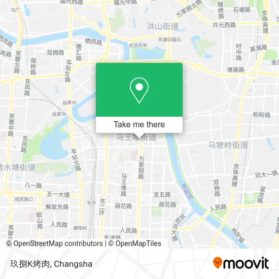 玖捌K烤肉 map
