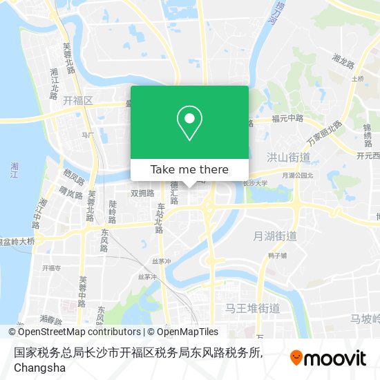 国家税务总局长沙市开福区税务局东风路税务所 map