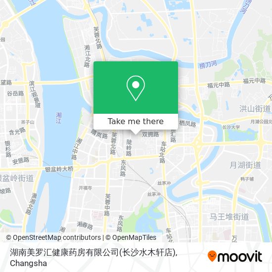 湖南美罗汇健康药房有限公司(长沙水木轩店) map