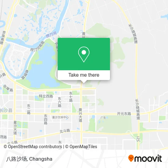 八路沙场 map