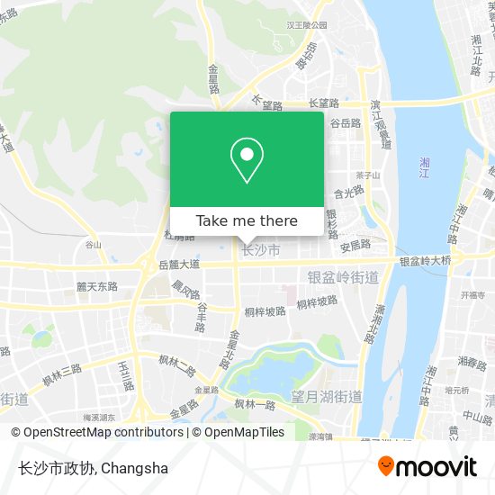 长沙市政协 map