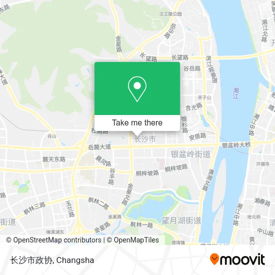 长沙市政协 map