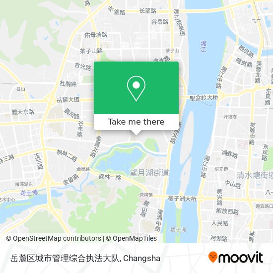 岳麓区城市管理综合执法大队 map