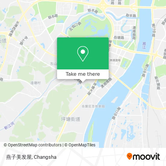 燕子美发屋 map