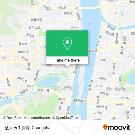 蓝天再生资源 map