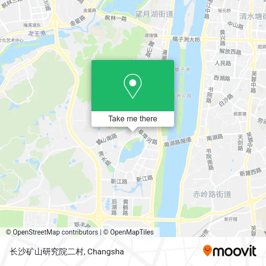 长沙矿山研究院二村 map