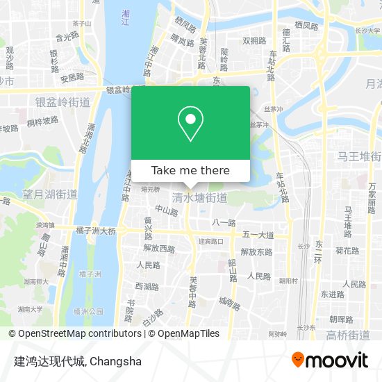 建鸿达现代城 map
