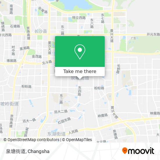 泉塘街道 map
