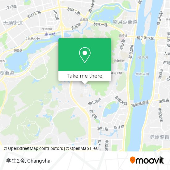 学生2舍 map