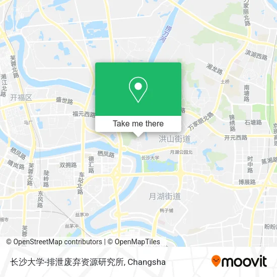 长沙大学-排泄废弃资源研究所 map