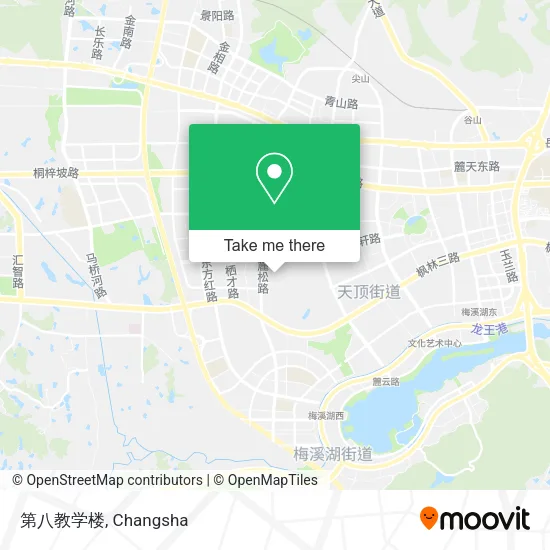 第八教学楼 map