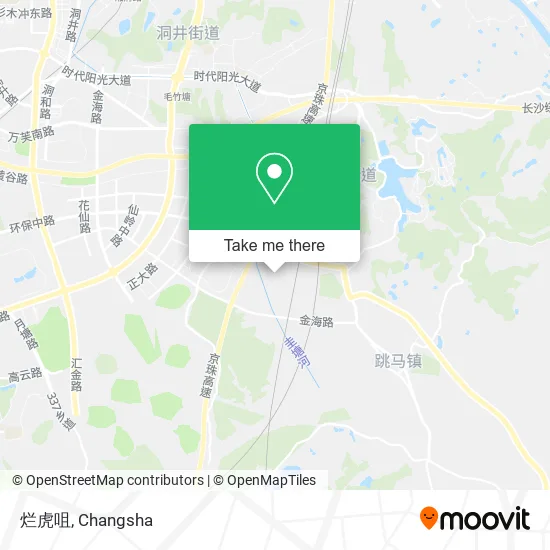 烂虎咀 map
