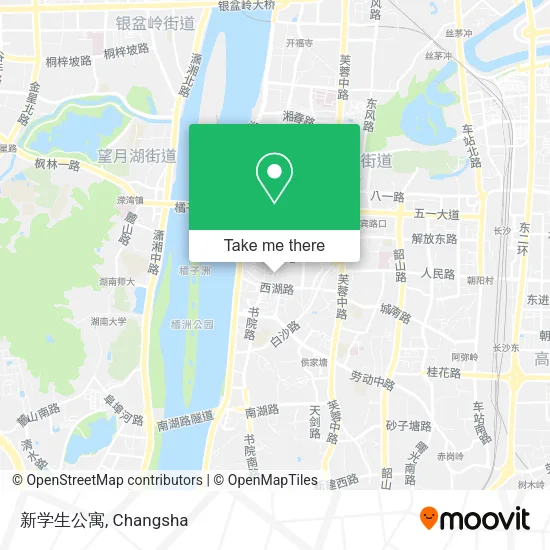 新学生公寓 map