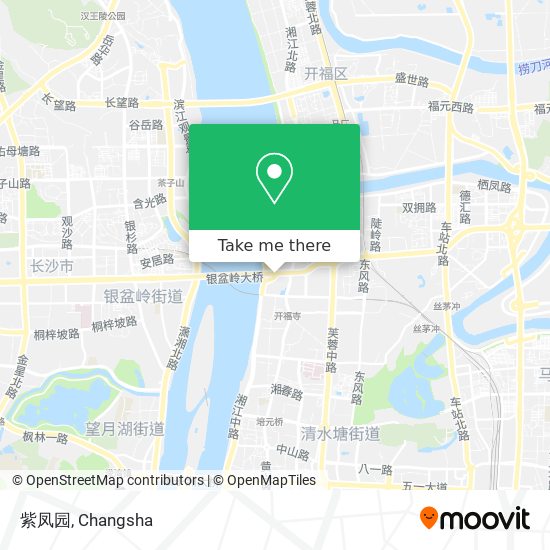 紫凤园 map