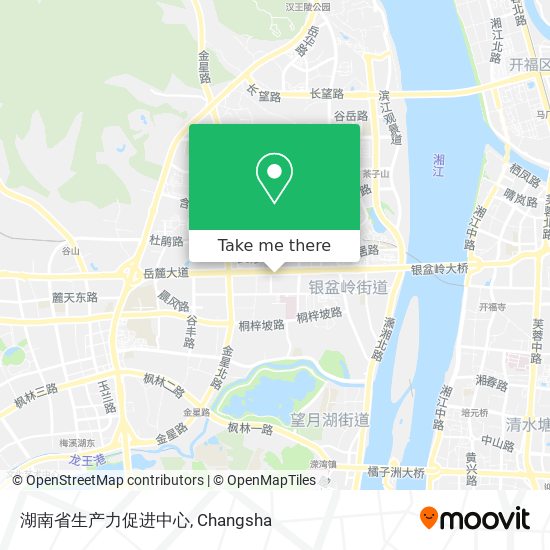 湖南省生产力促进中心 map