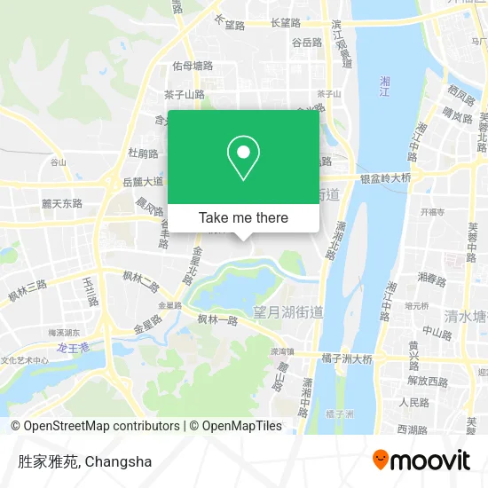 胜家雅苑 map