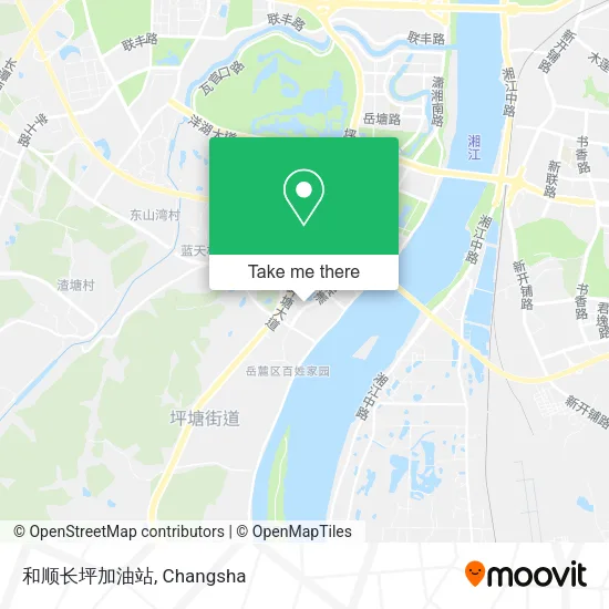 和顺长坪加油站 map