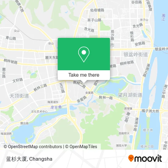 蓝杉大厦 map