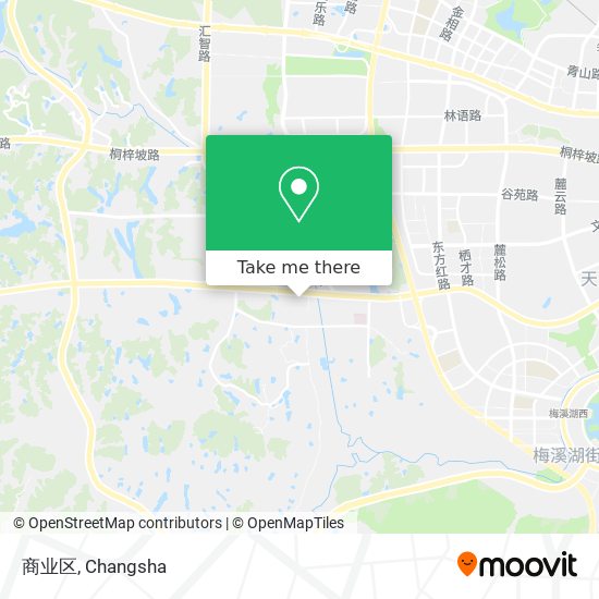 商业区 map