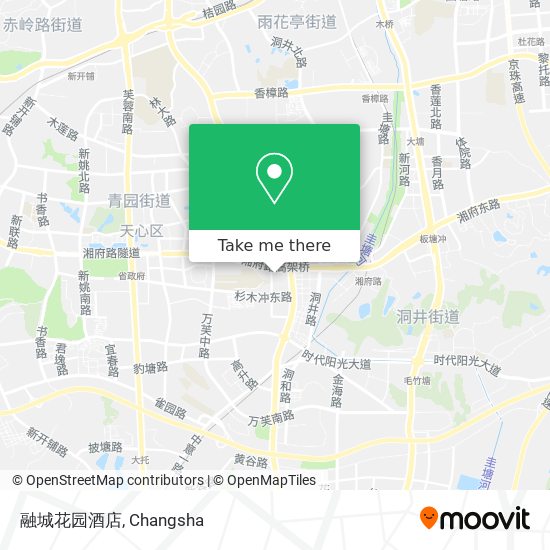 融城花园酒店 map